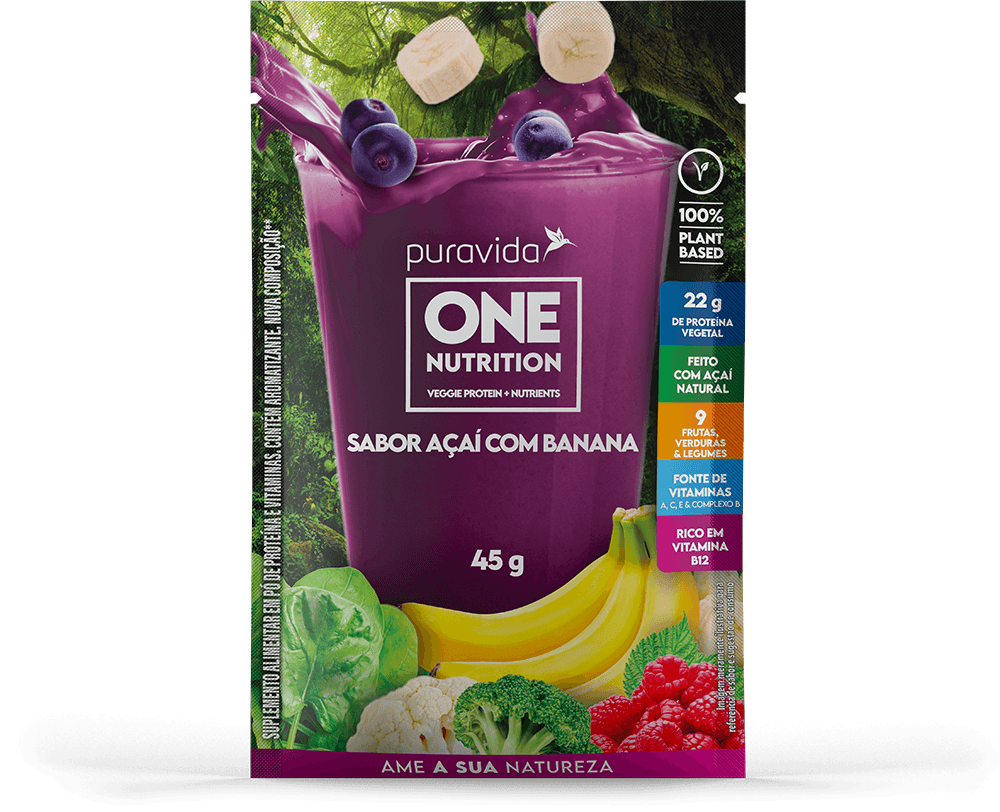 One Nutrition SABOR AÇAÍ COM BANANA SACHÊ One Nutrition SABOR AÇAÍ COM BANANA SACHÊ