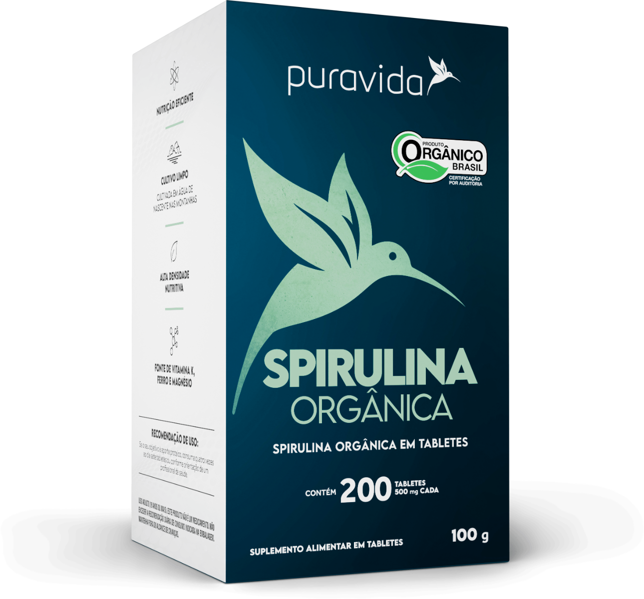 Spirulina Orgânica - 600 TABS Spirulina Orgânica - 600 TABS