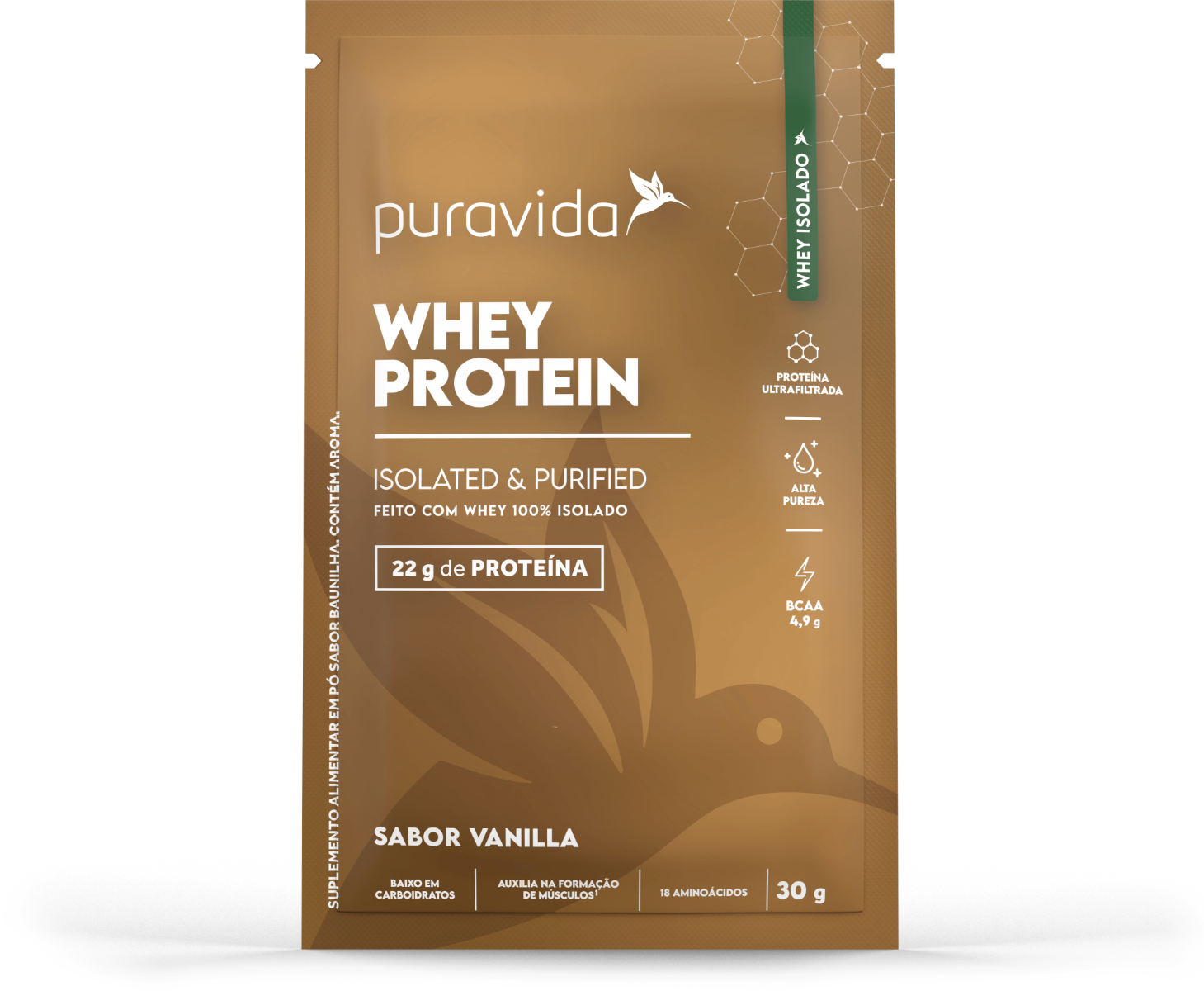 Whey Protein Isolado Vanilla SACHÊ Whey Protein Isolado Vanilla SACHÊ